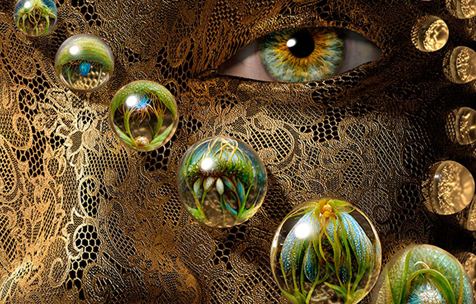 Botánica, obra digital de Marina Núñez
