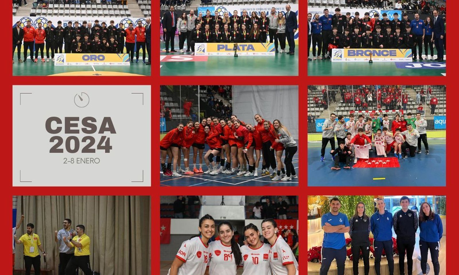 Selecciones madrileñas de balonmano