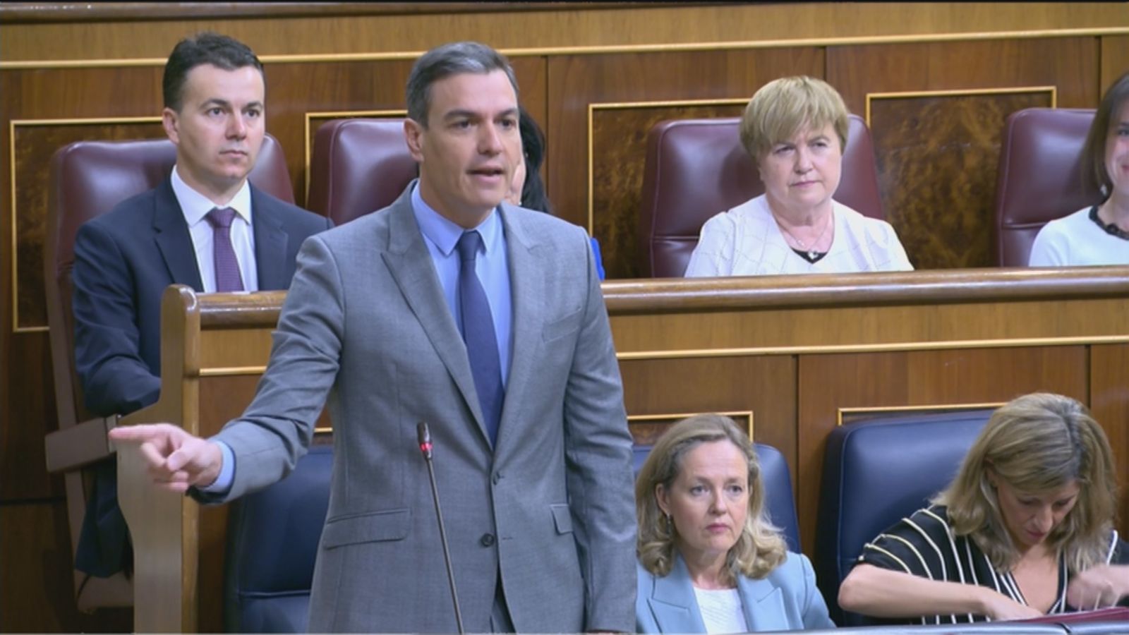 El presidente del Gobierno, Pedro Sánchez
