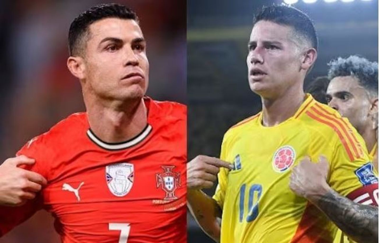 Cristiano y James Rodríguez