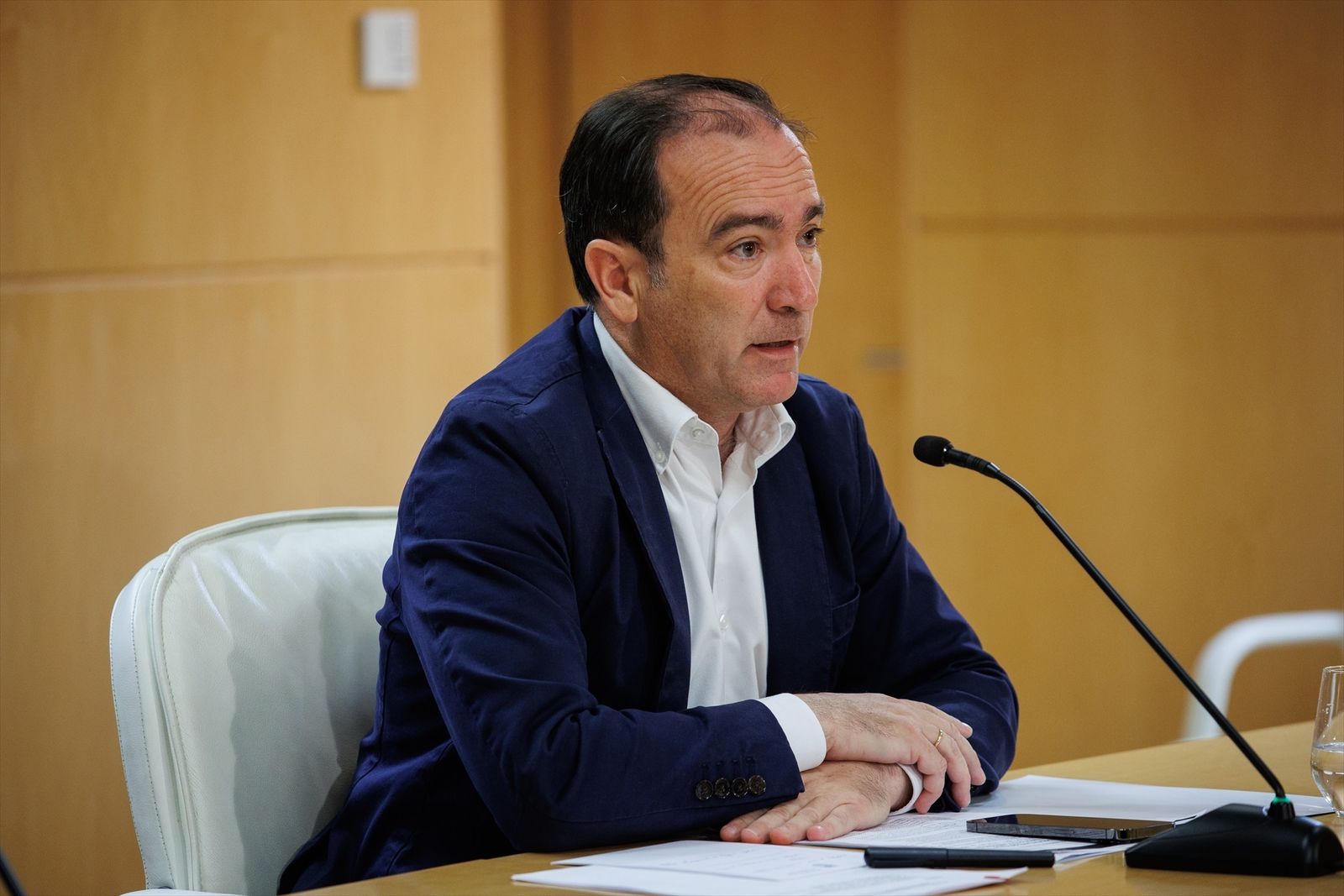 El delegado de Urbanismo, Medio Ambiente y Movilidad de Ayuntamiento de Madrid, Borja Carabante
