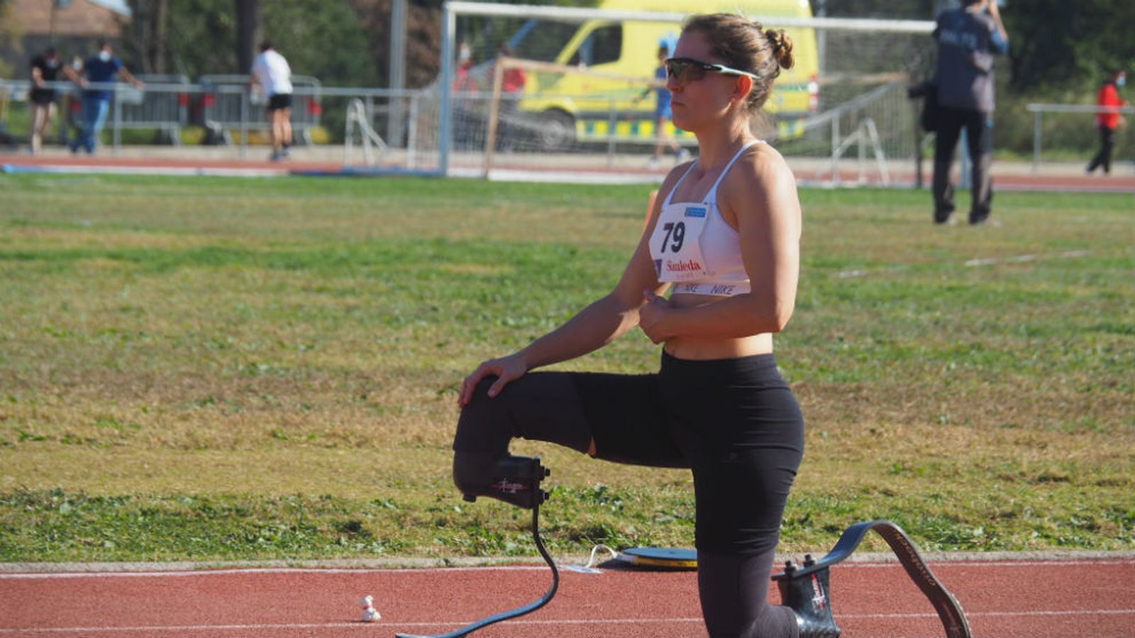 Récord de España de Sara Andrés en Salto de Longitud  Adaptado