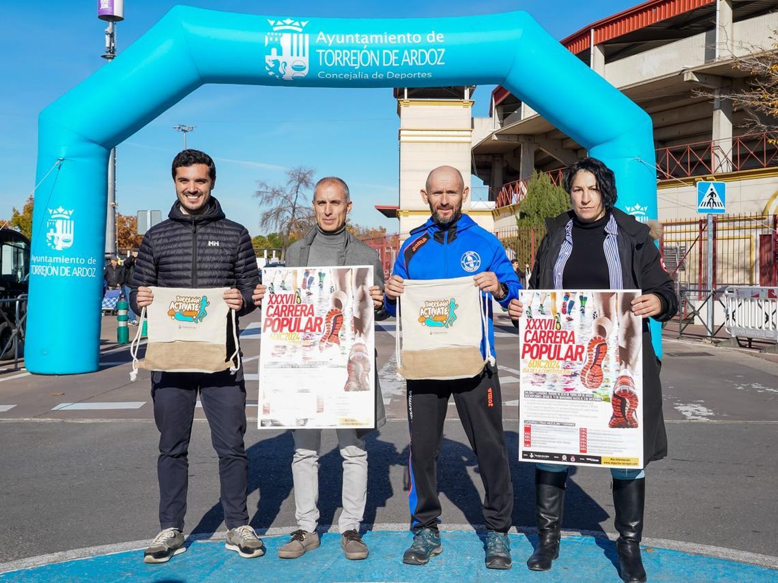 Presentación de la Carrera Popular Día de la Constitución de Torrejón