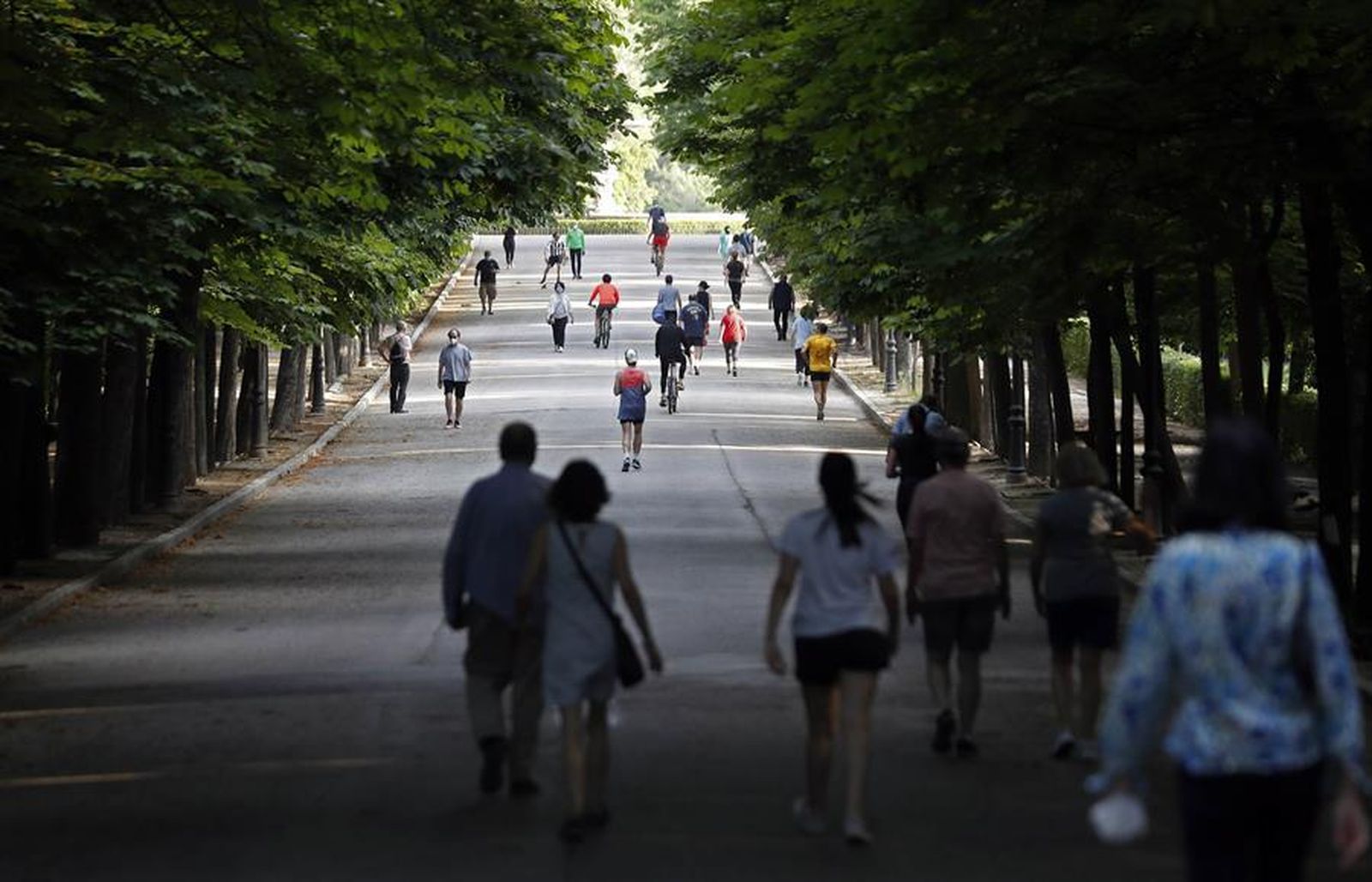 Paseo por el parque del Retiro