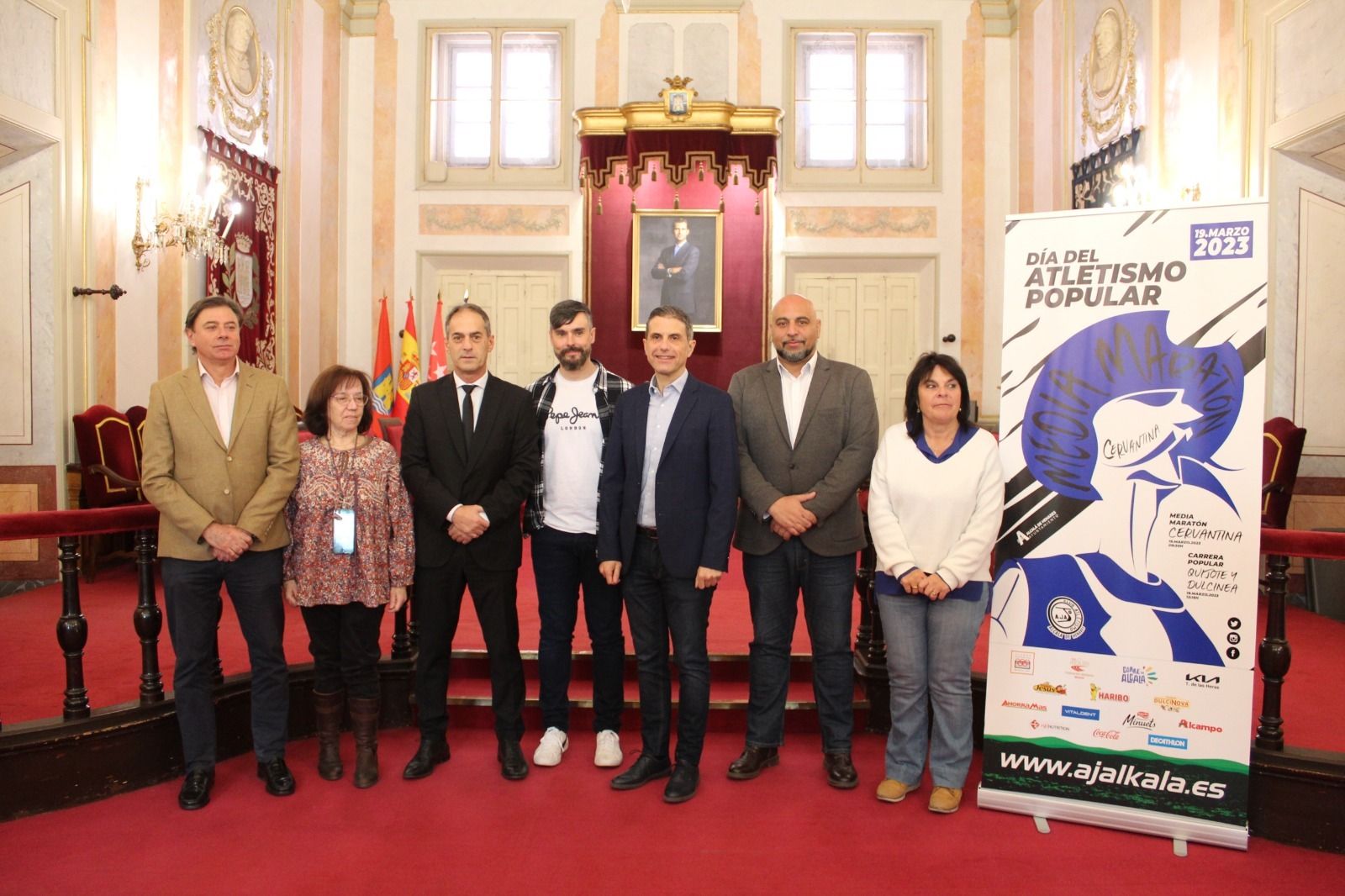 Presentación de la Media Maratón Cervantina