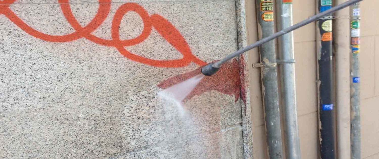 Limpieza de grafitis