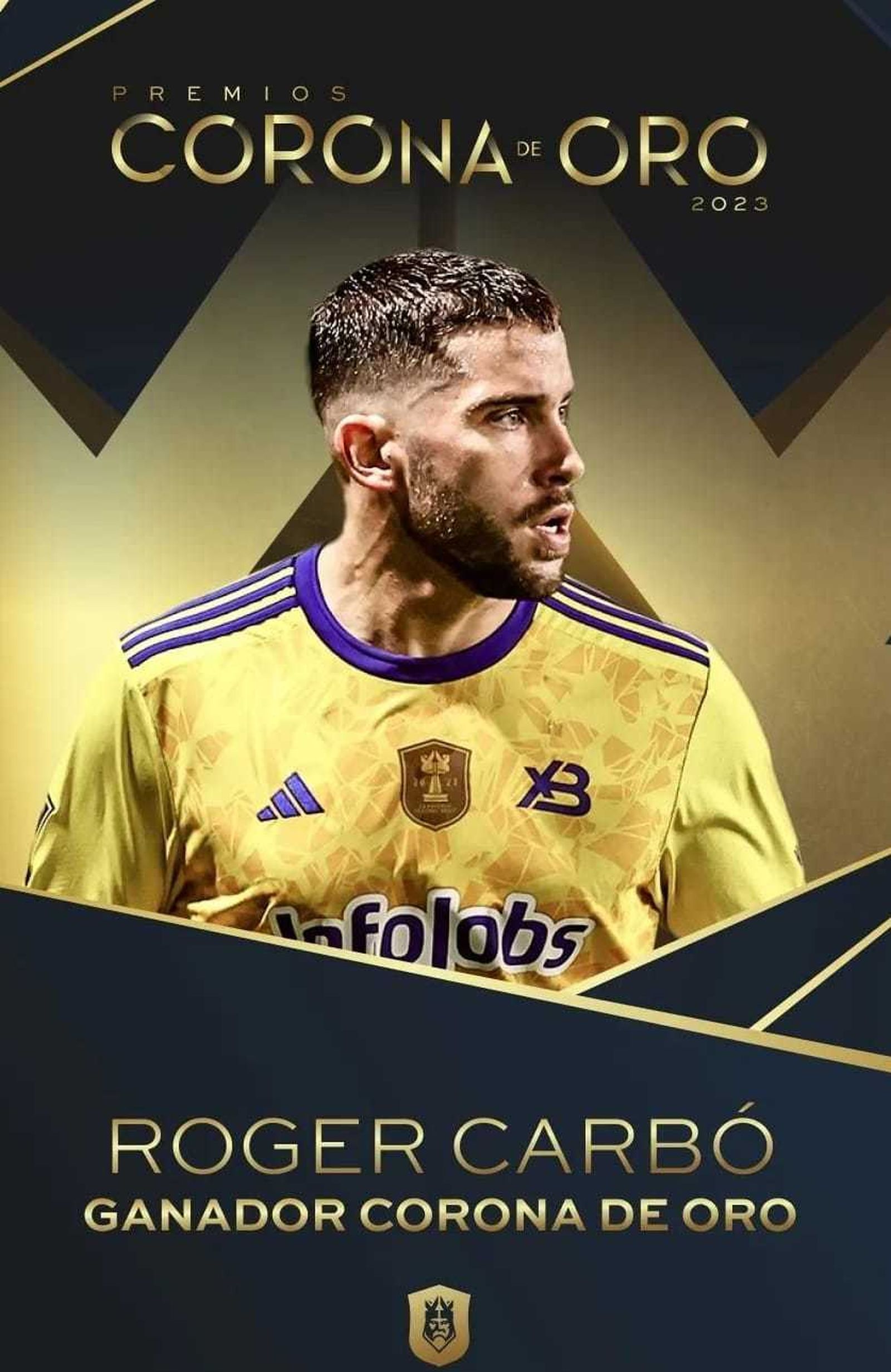 Roger Carbó, ganador de la Corona de Oro