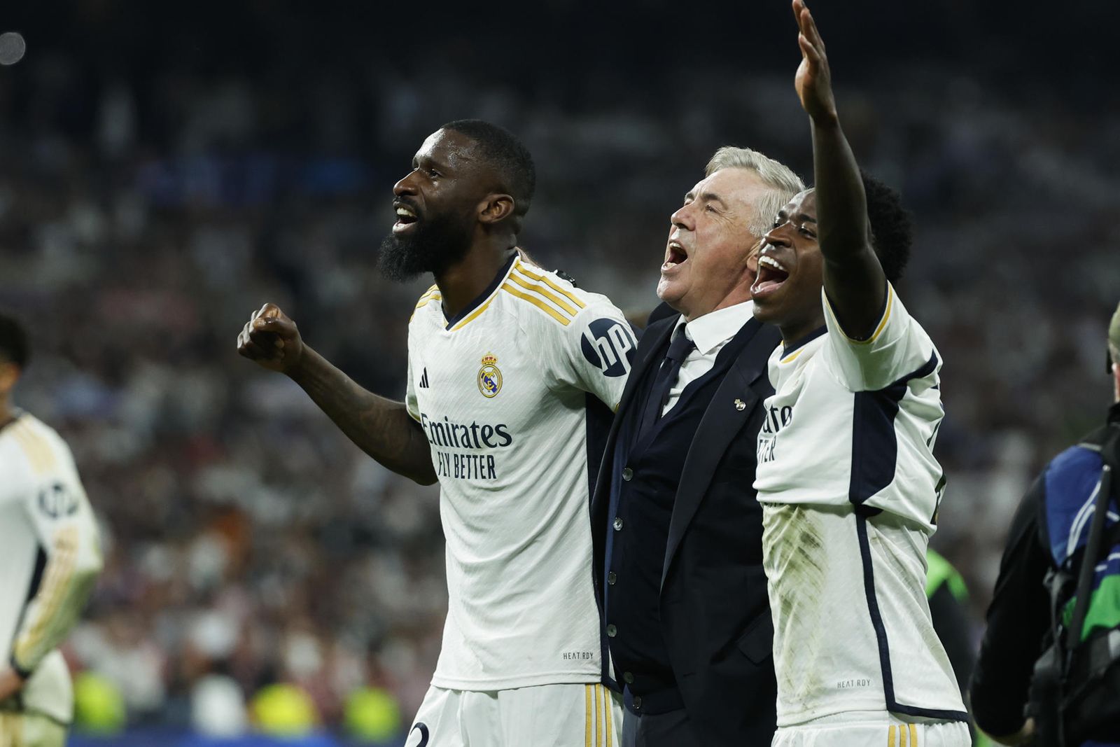Ancelotti se rinde a Vinicius
