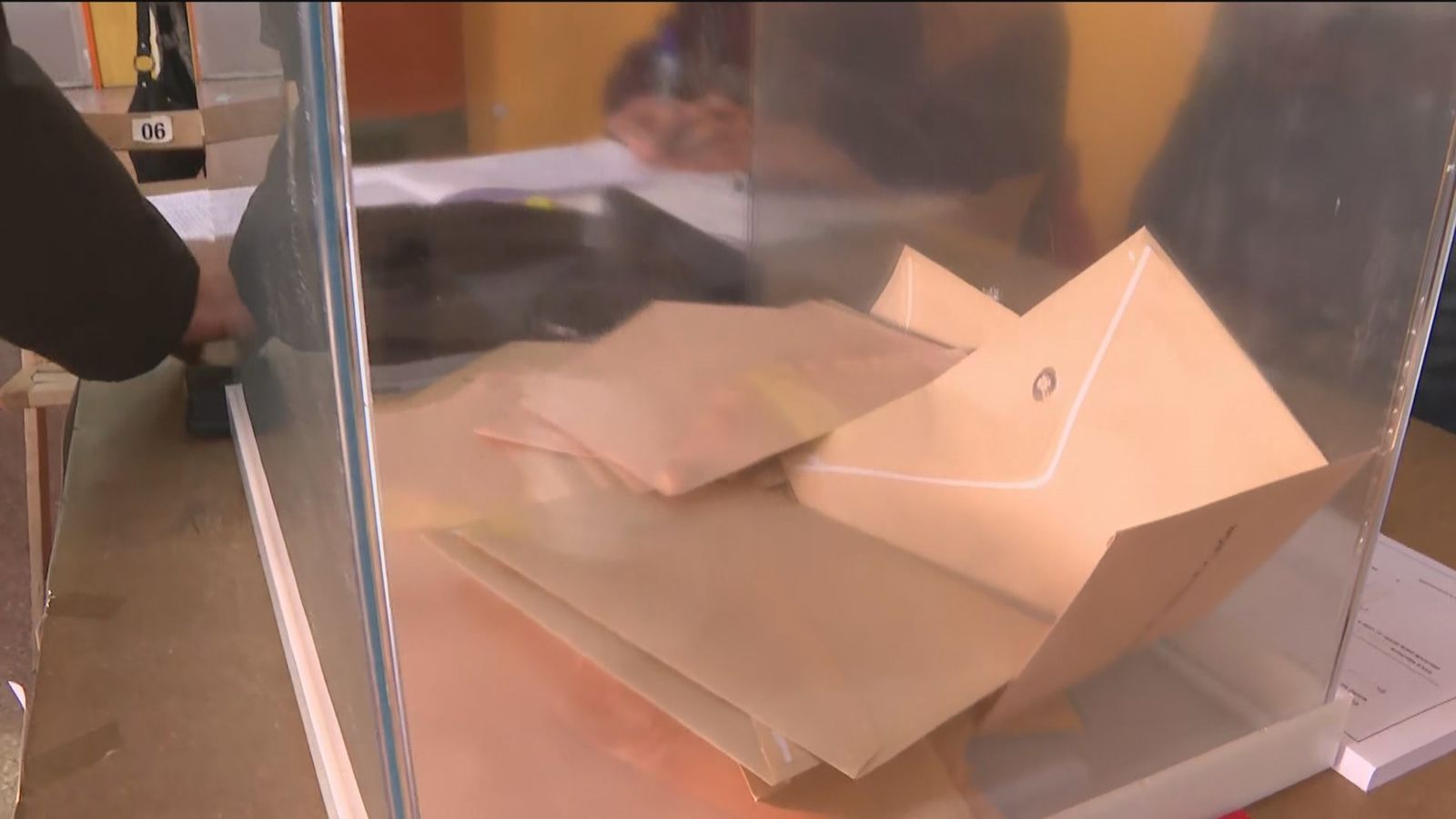 Urna electoral de Castilla y León