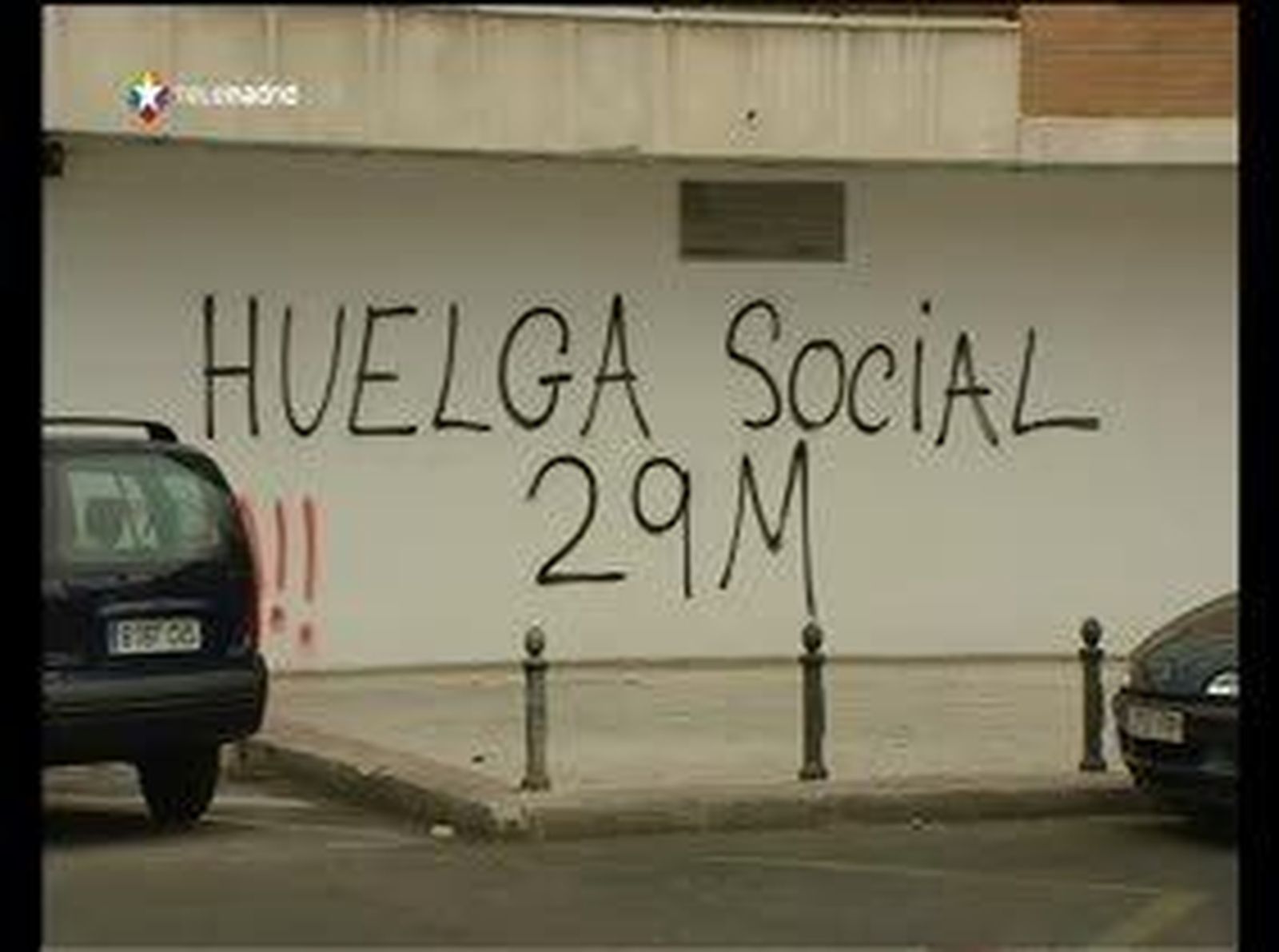 El alcalde de Alcorcón pide a los sindicatos responsabilidades por las pintadas de la huelga