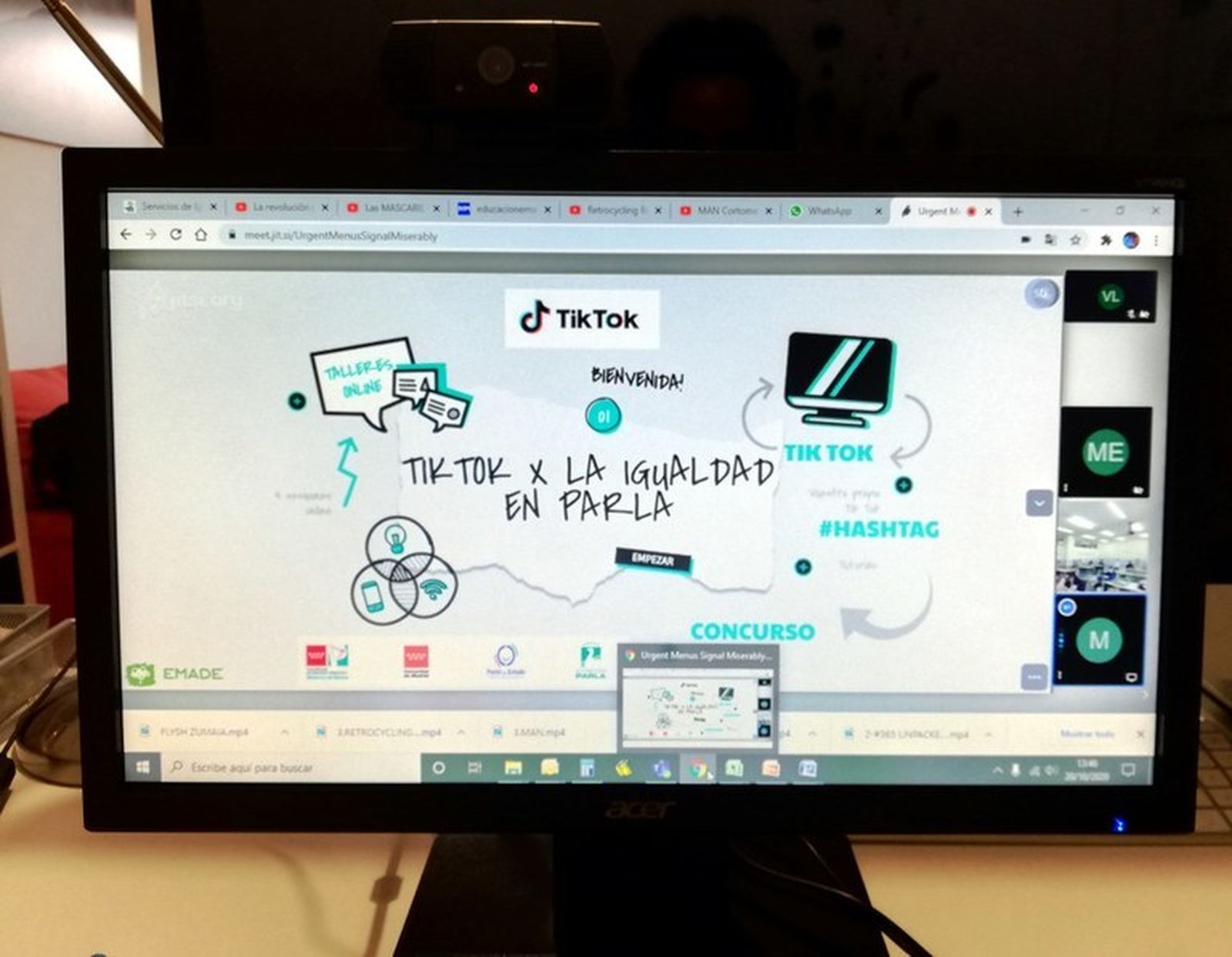 Parla usa Tik Tok para fomentar la igualdad entre estudiantes de Secundaria