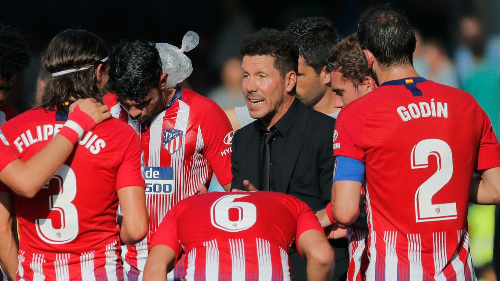 Simeone: "Es una buena llamada de atención, primero para mí"