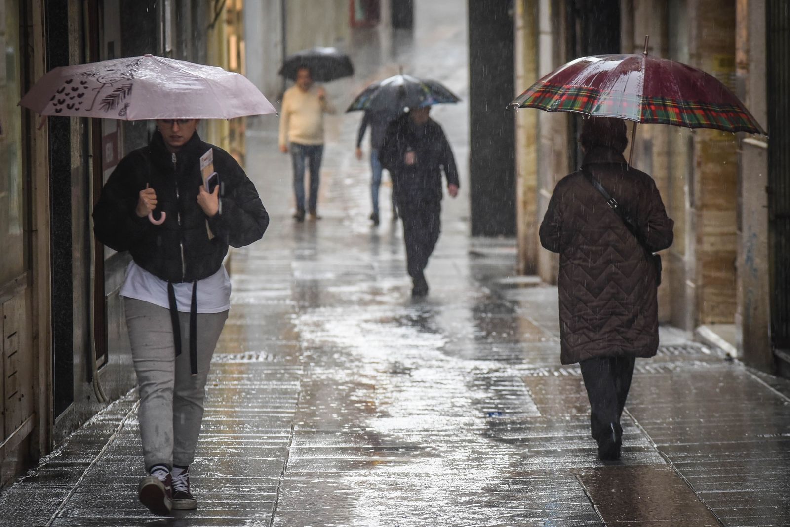 Lluvia en Mérida