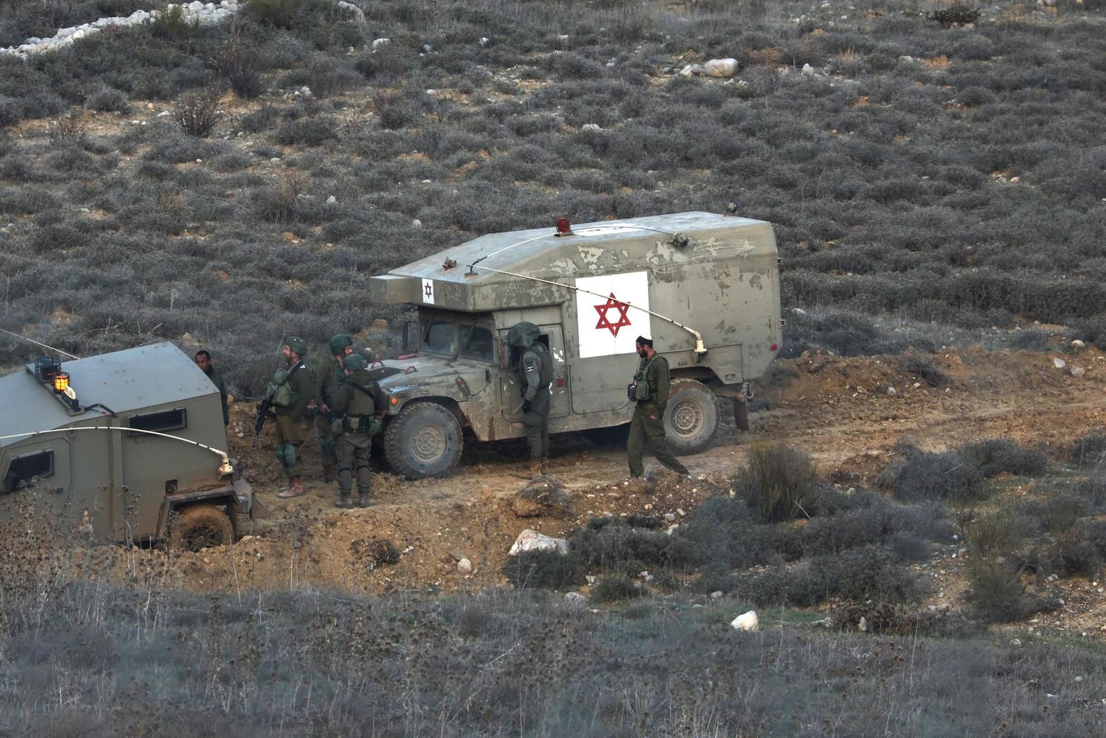 Vehículos militares de Israel