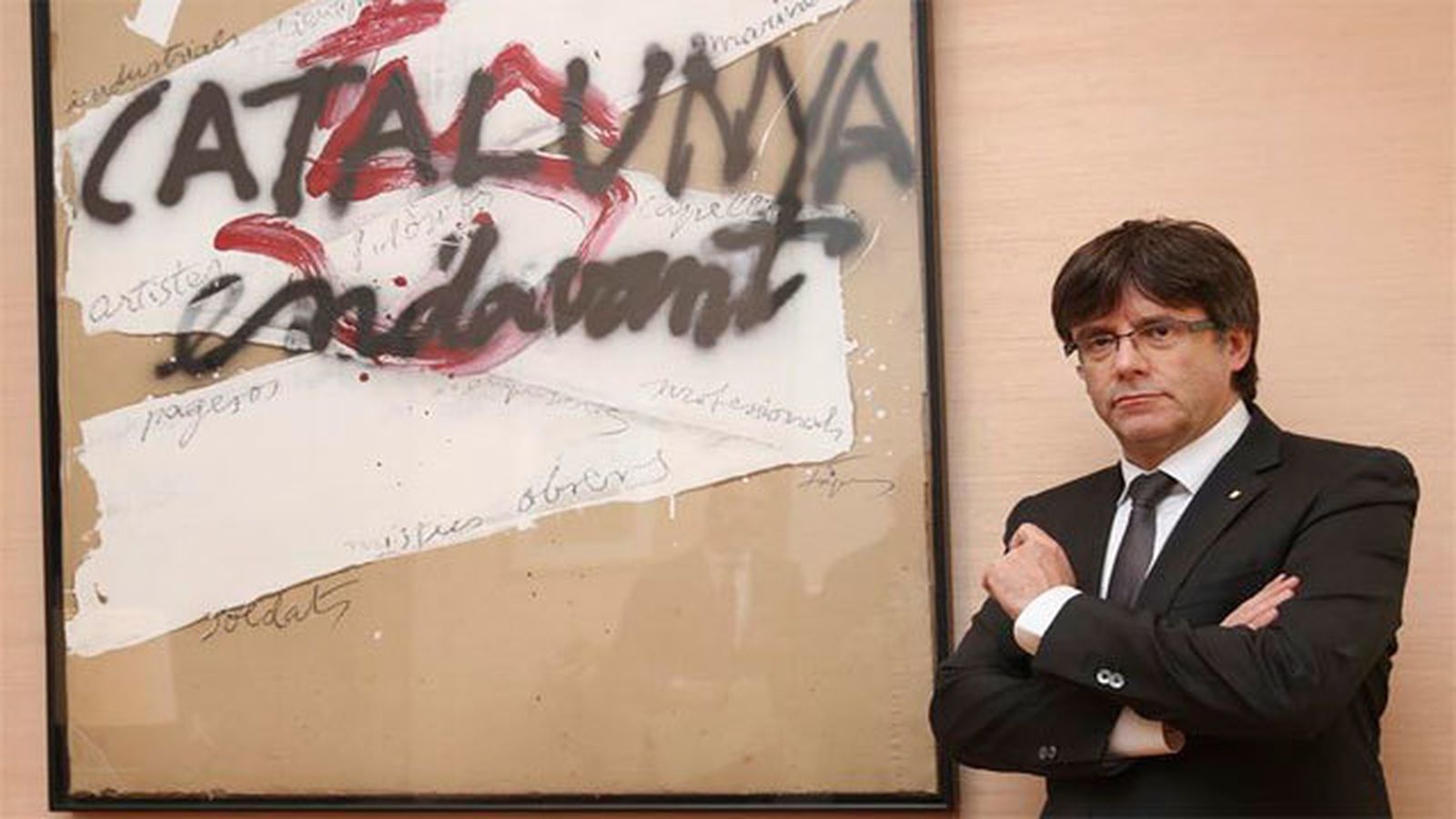 El presidente de la Generalitat, Carles Puigdemont