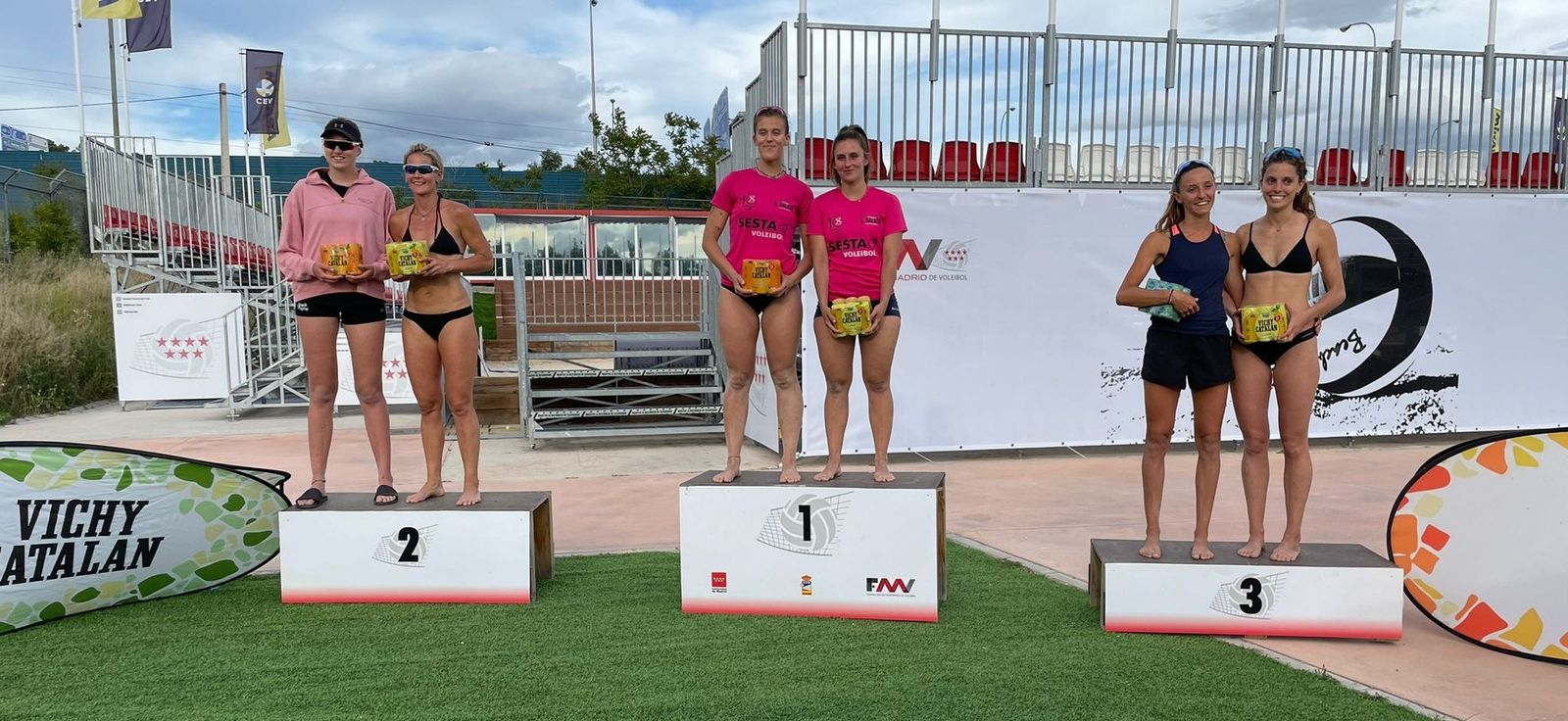 Podio femenino