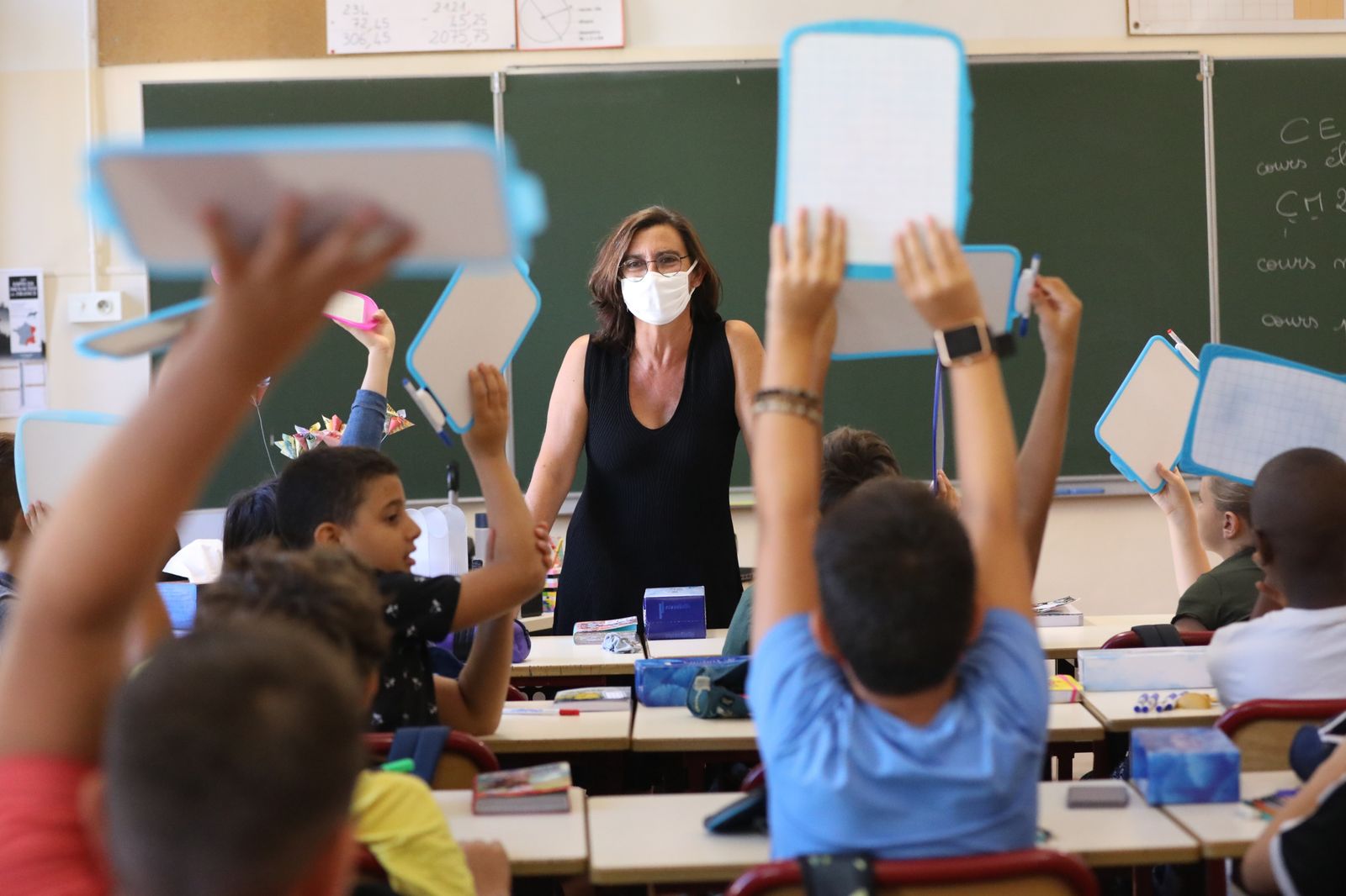 Niños en un colegio