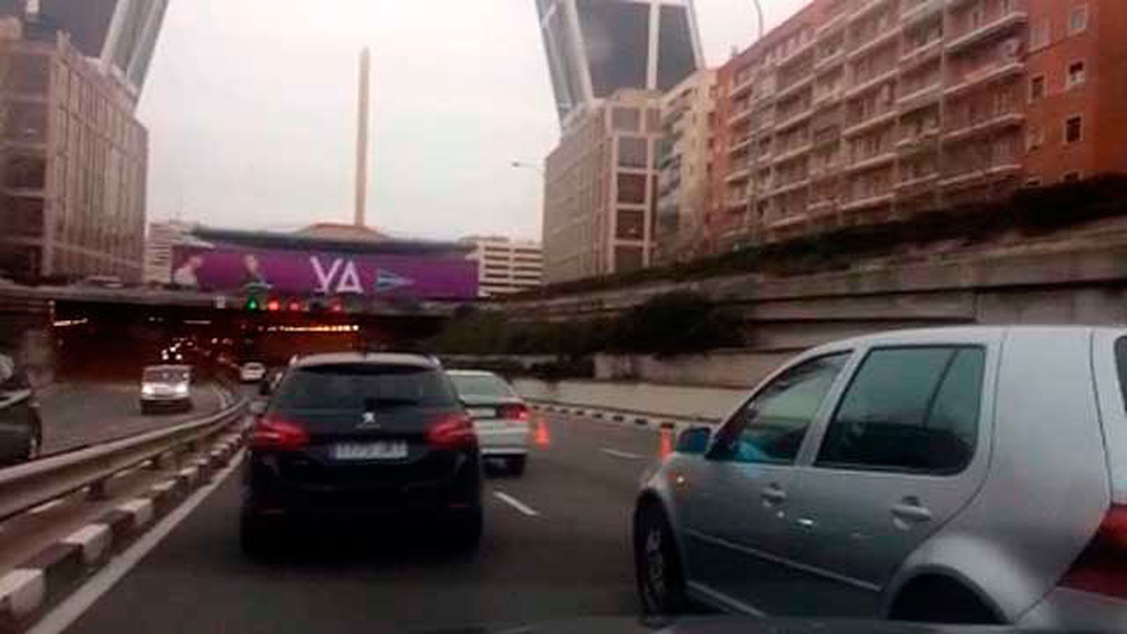 Túnel de plaza de Castilla