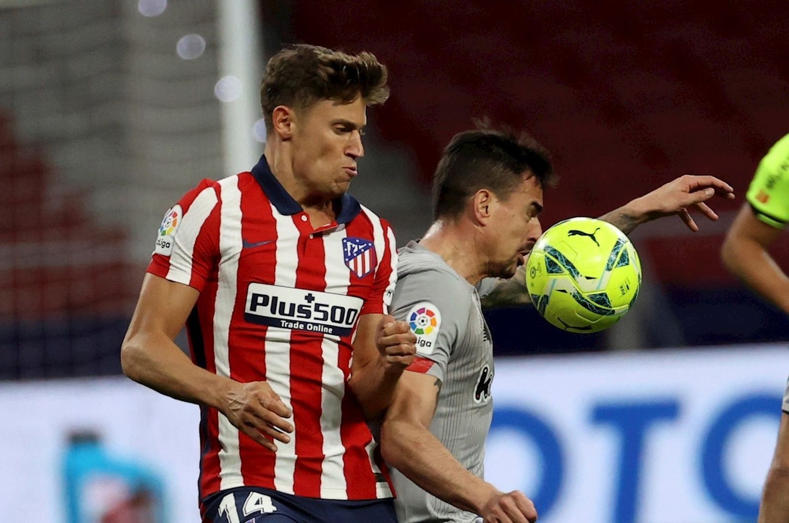 Marcos Llorente ante el Athletic