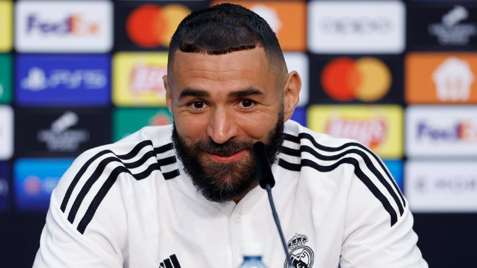 Benzema, en la previa de la Supercopa