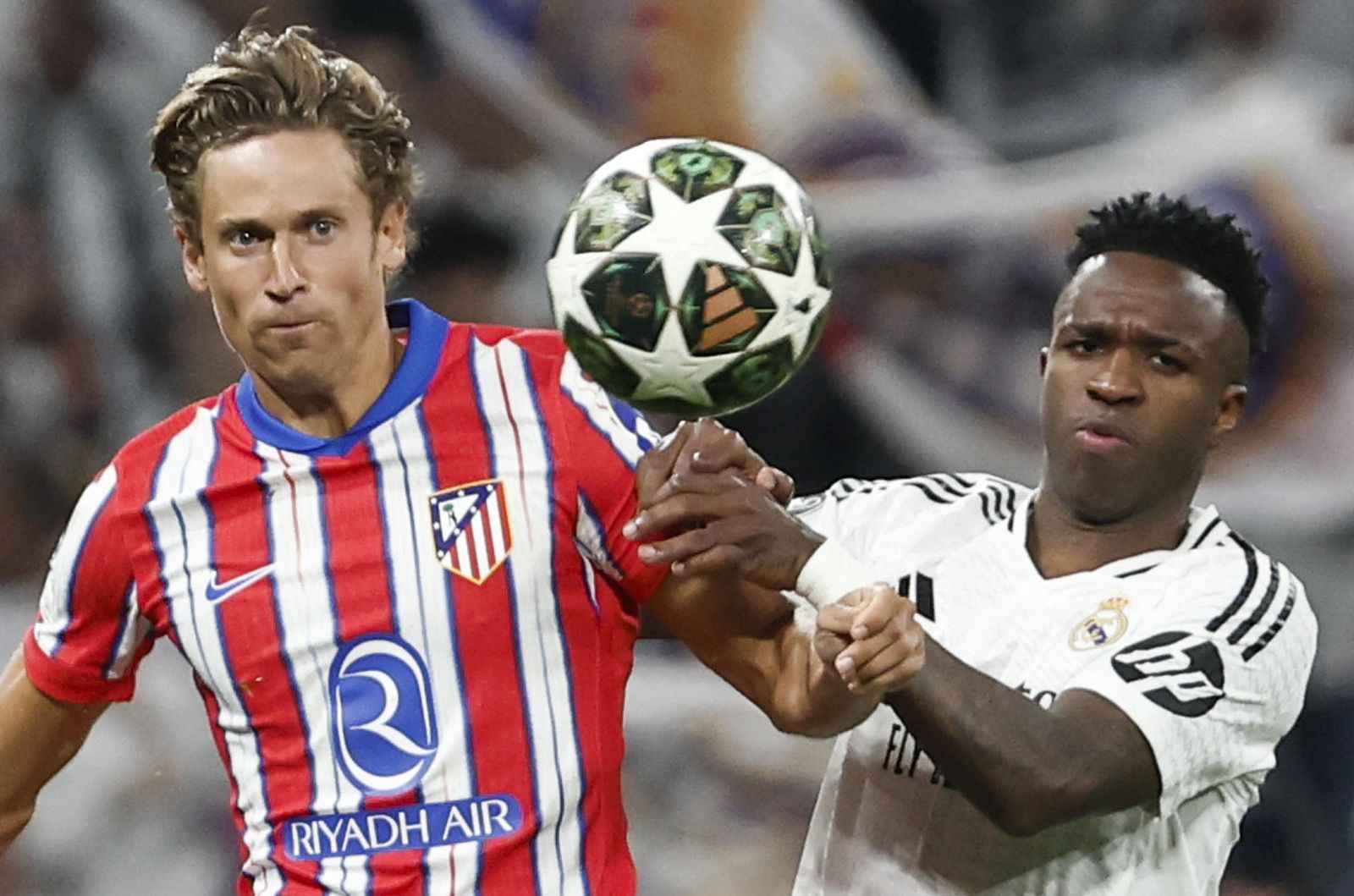 Marcos Llorente y Vinicius
