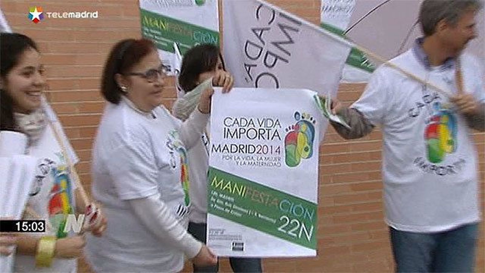 Asociaciones provida convocan una manifestación el sábado en Madrid