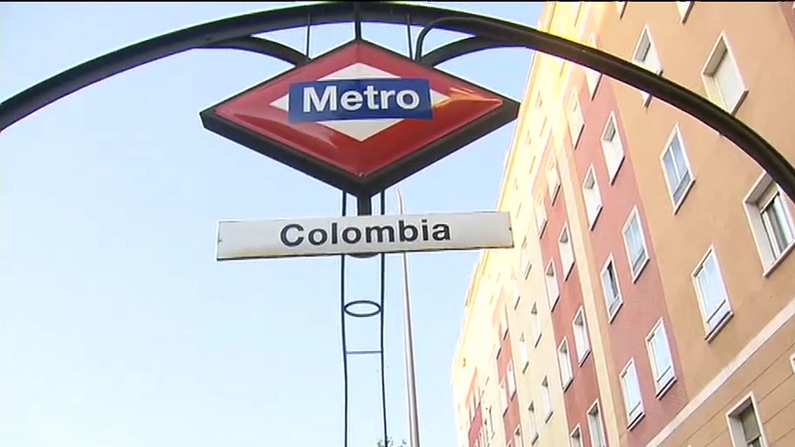 Estación de metro de Colombia