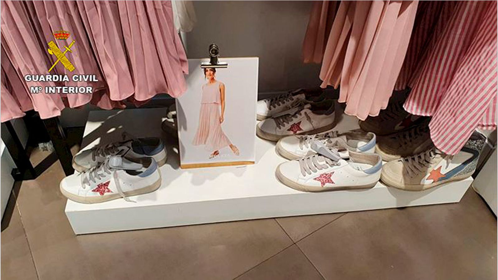 Zapatillas de marca falsificadas