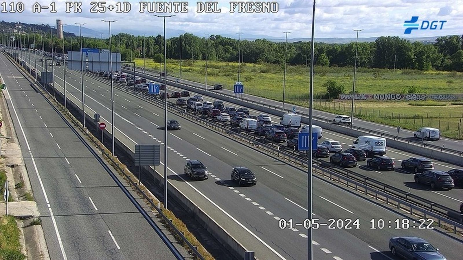 Miércoles de retenciones en las carreteras madrileñas
