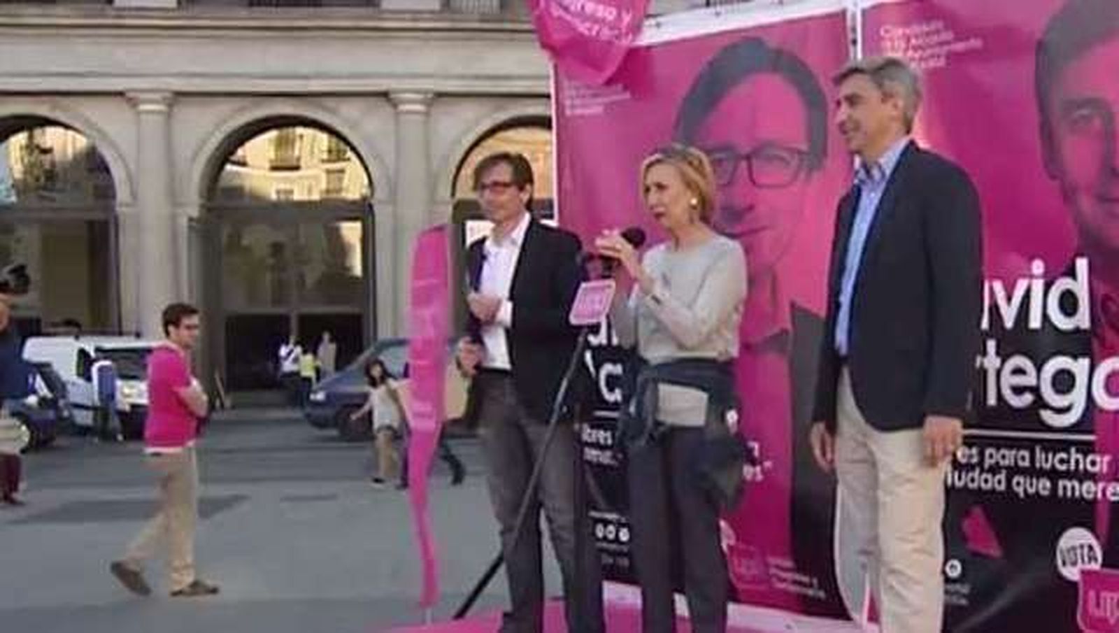 Marcos y Ortega (UPyD) piden el voto para defender los intereses de la gente