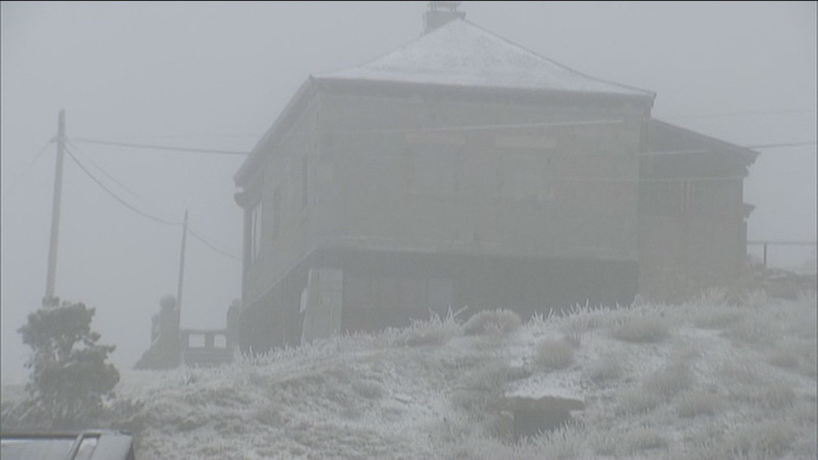 La nieve regresa a la sierra de Madrid
