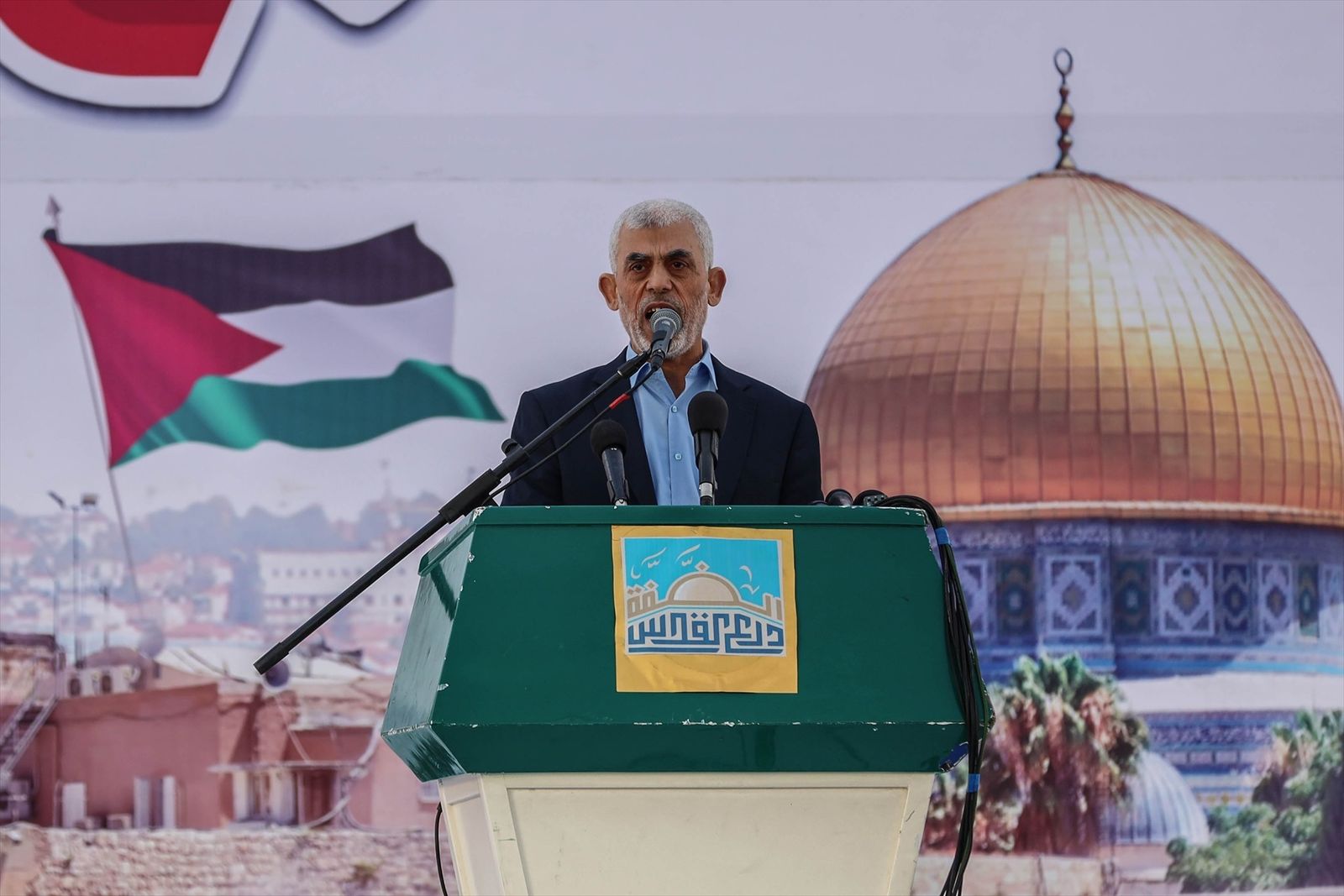 El líder de Hamás, Yahya Sinwar