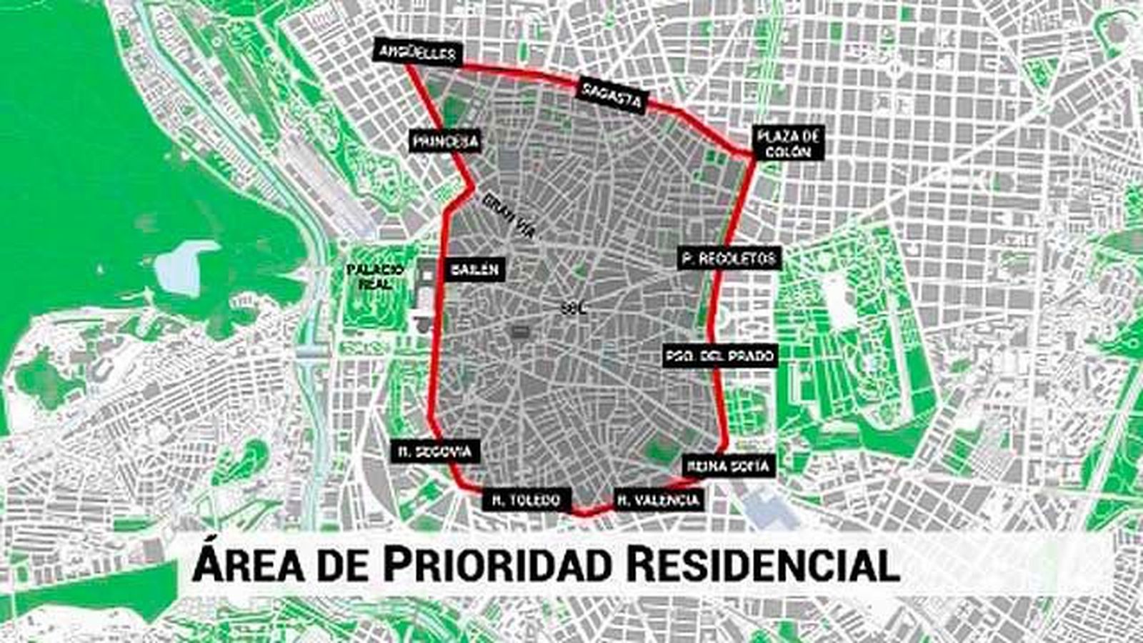 El centro de Madrid se cierra en noviembre para los coches sin distintivo ambiental