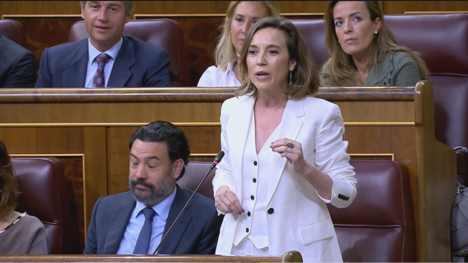 La portavoz del PP, Cuca Gamarra