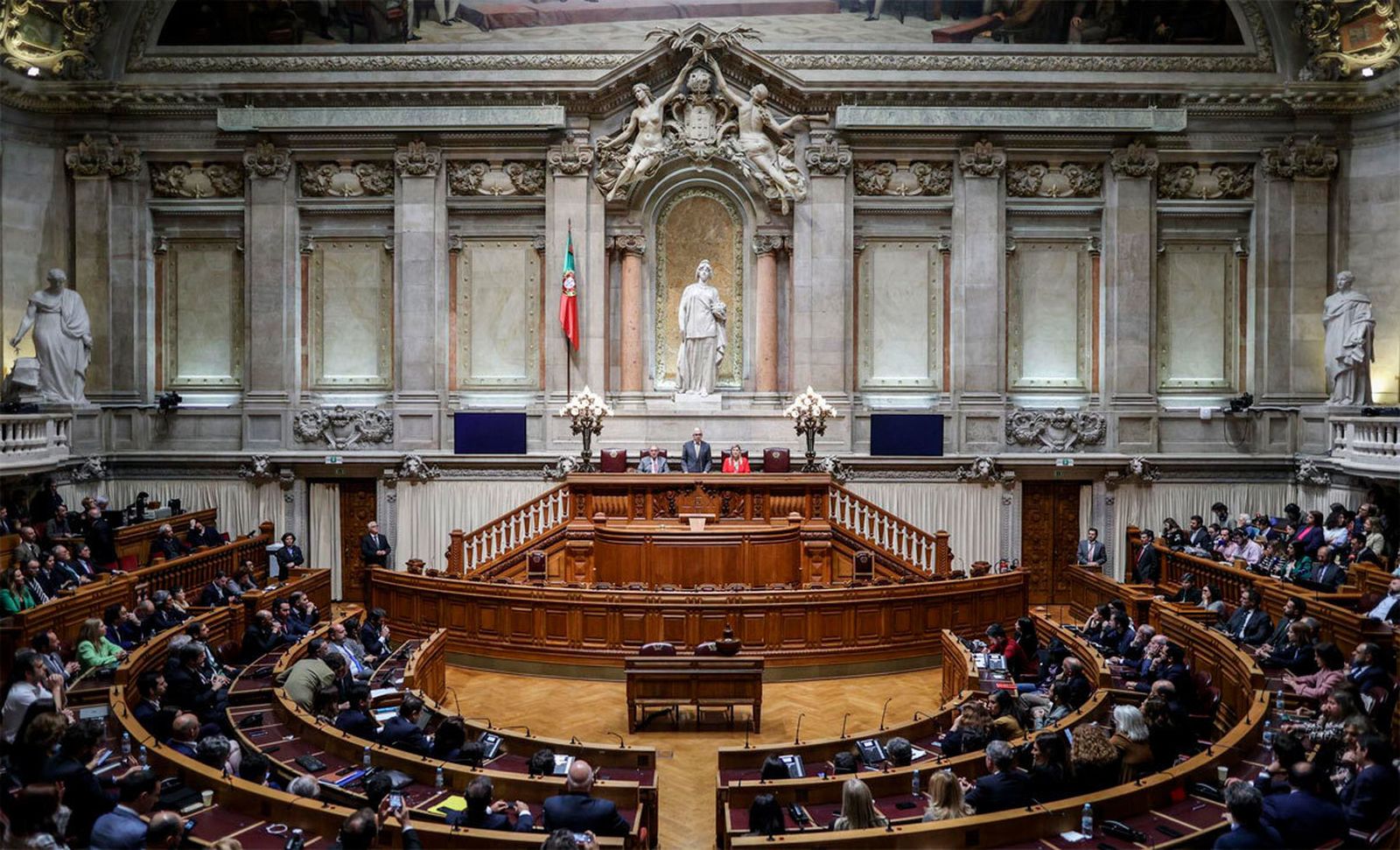 El Parlamento portugués