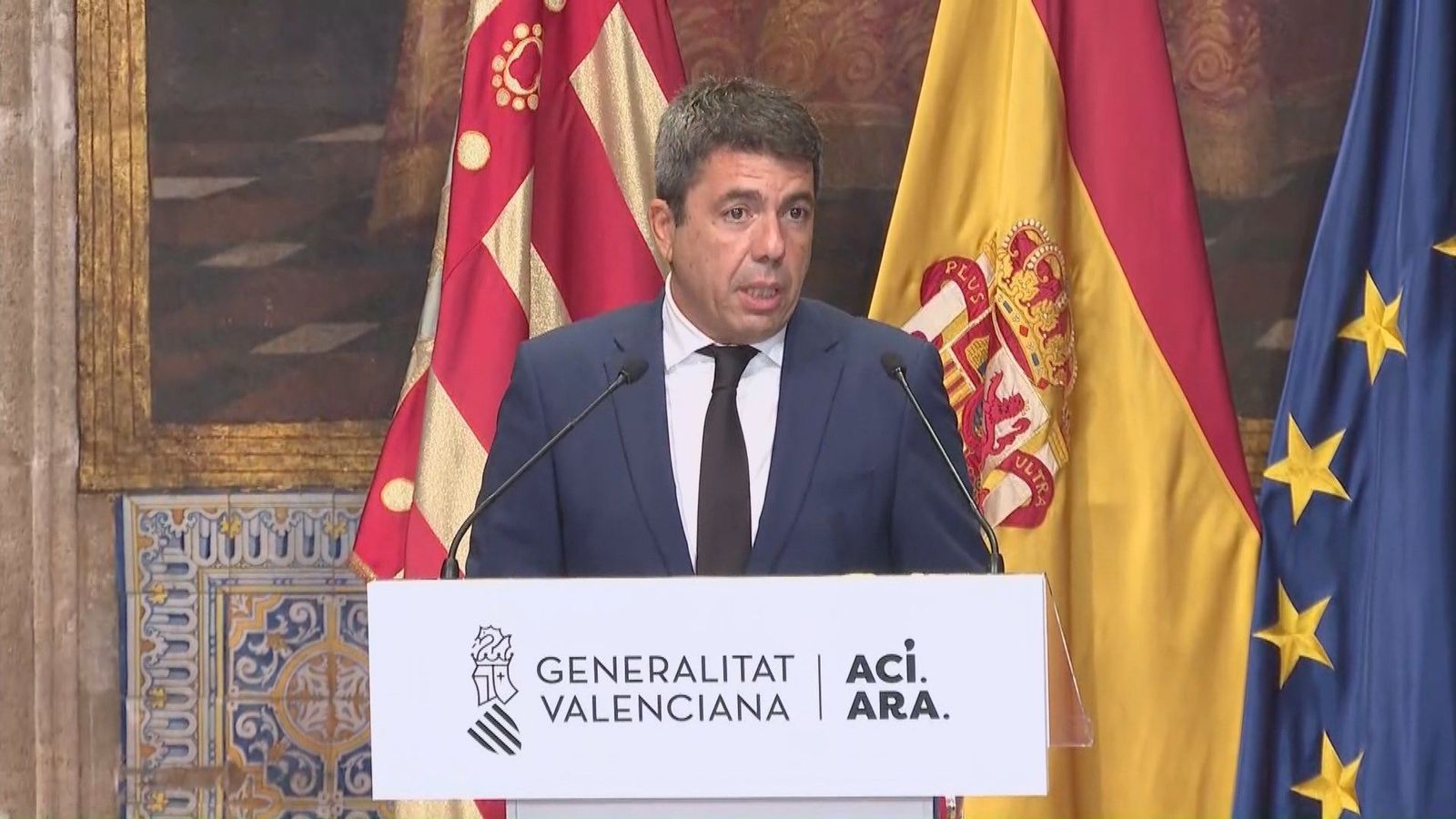 Mazón admite que "hubo cosas que debieron funcionar mejor" el día de la DANA