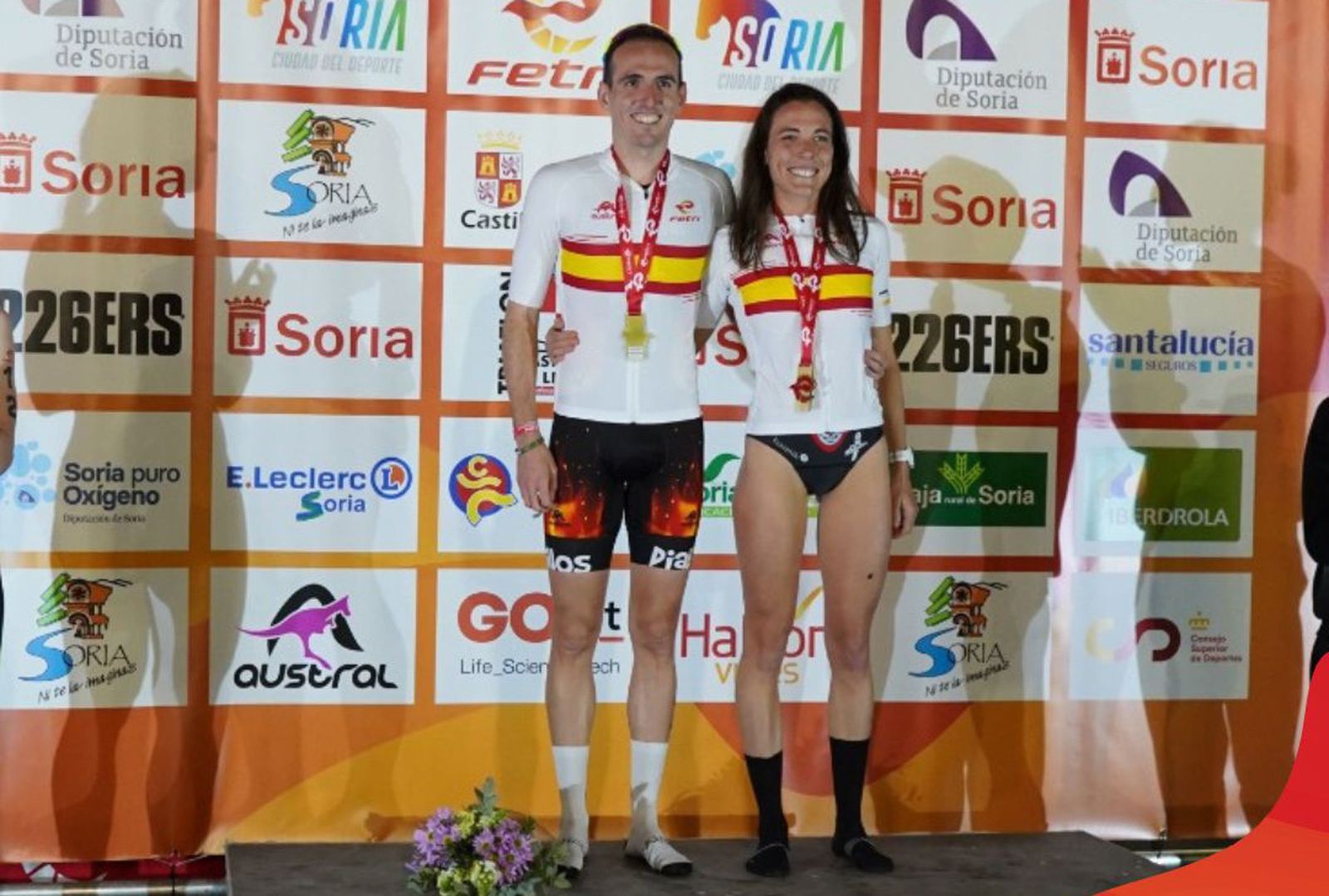 Iván Gil y María Varo