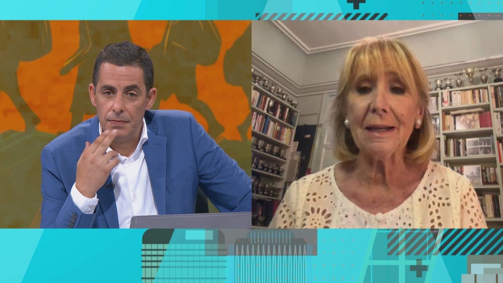 Esperanza Aguirre defiende a la alcaldesa de Jumilla en la polémica por el veto a fiestas musulmanas