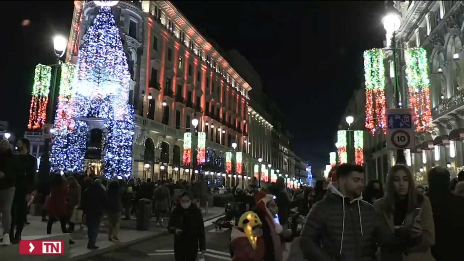 Dispositivo de Navidad en Madrid