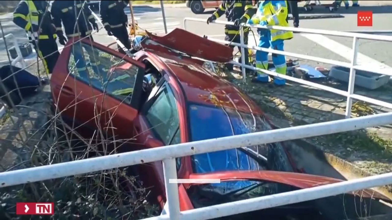 Balance de accidentes en Madrid en 2022