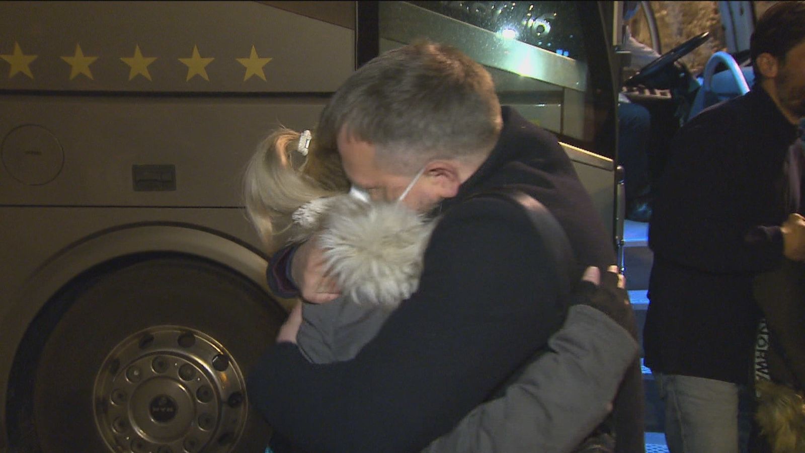 "Gracias, Madrid", el reencuentro entre dos hermanos ucranianos después de cinco años