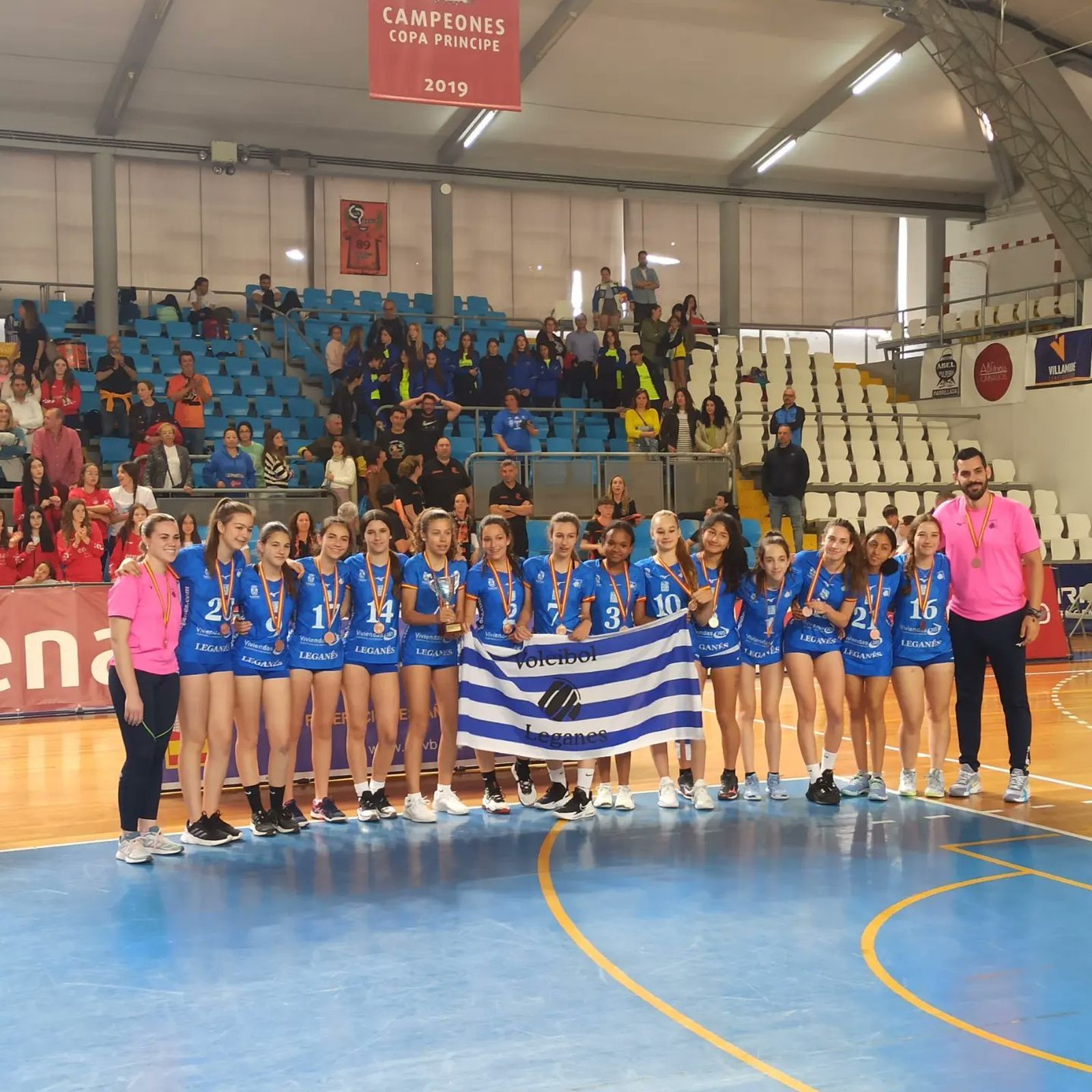 Voleibol Leganés infantil femenino