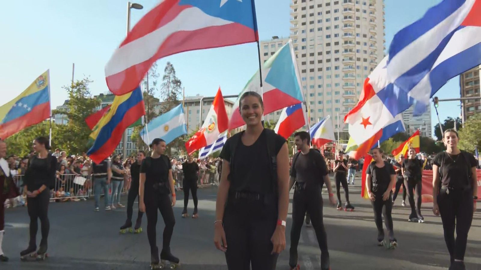 ¡Así comienza la Cabalgata de la Hispanidad en Madrid!