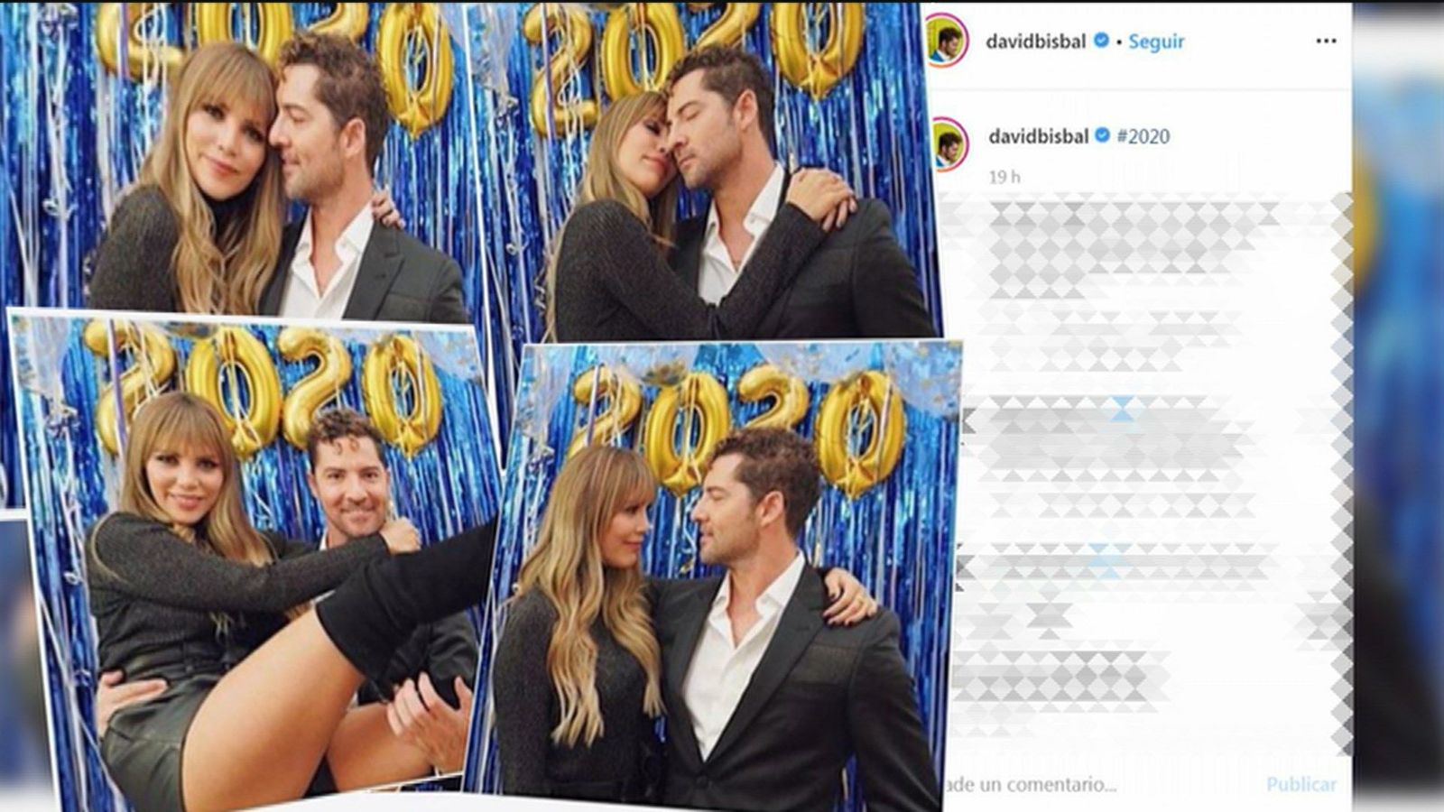 Las románticas felicitaciones de nuestros famosos para darle la bienvenida al 2020