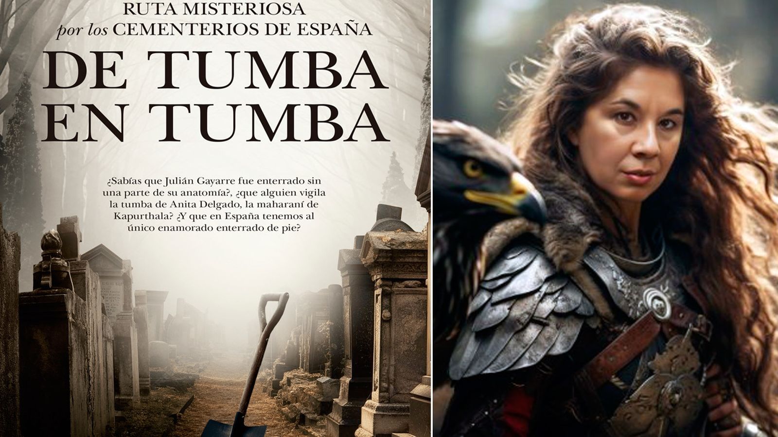 Marta Sanmamed, autora de 'De tumba en tumba'