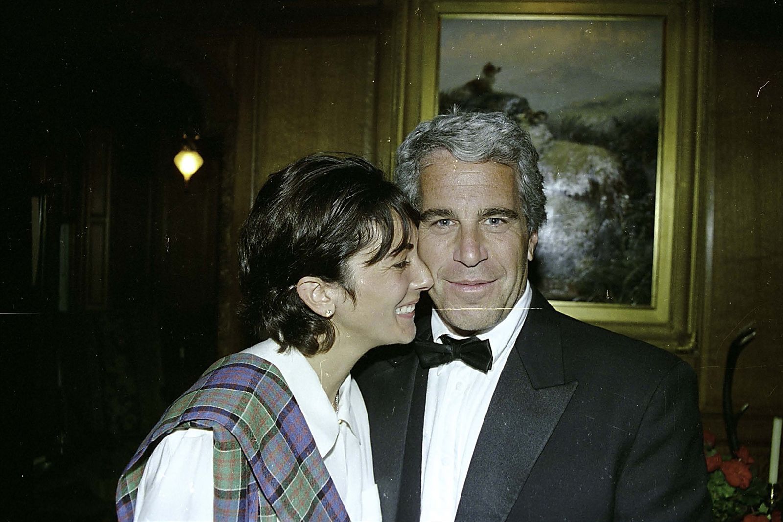 Ghislaine Maxwel y Jeffrey Epstein