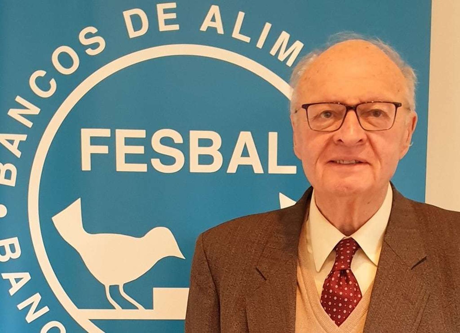Juan Vicente Peral, presidente del Banco de Alimentos