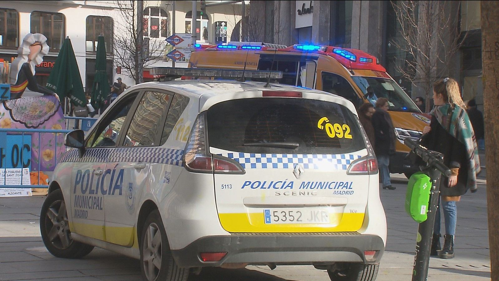 Así actúa un centro comercial ante un riesgo de incendio
