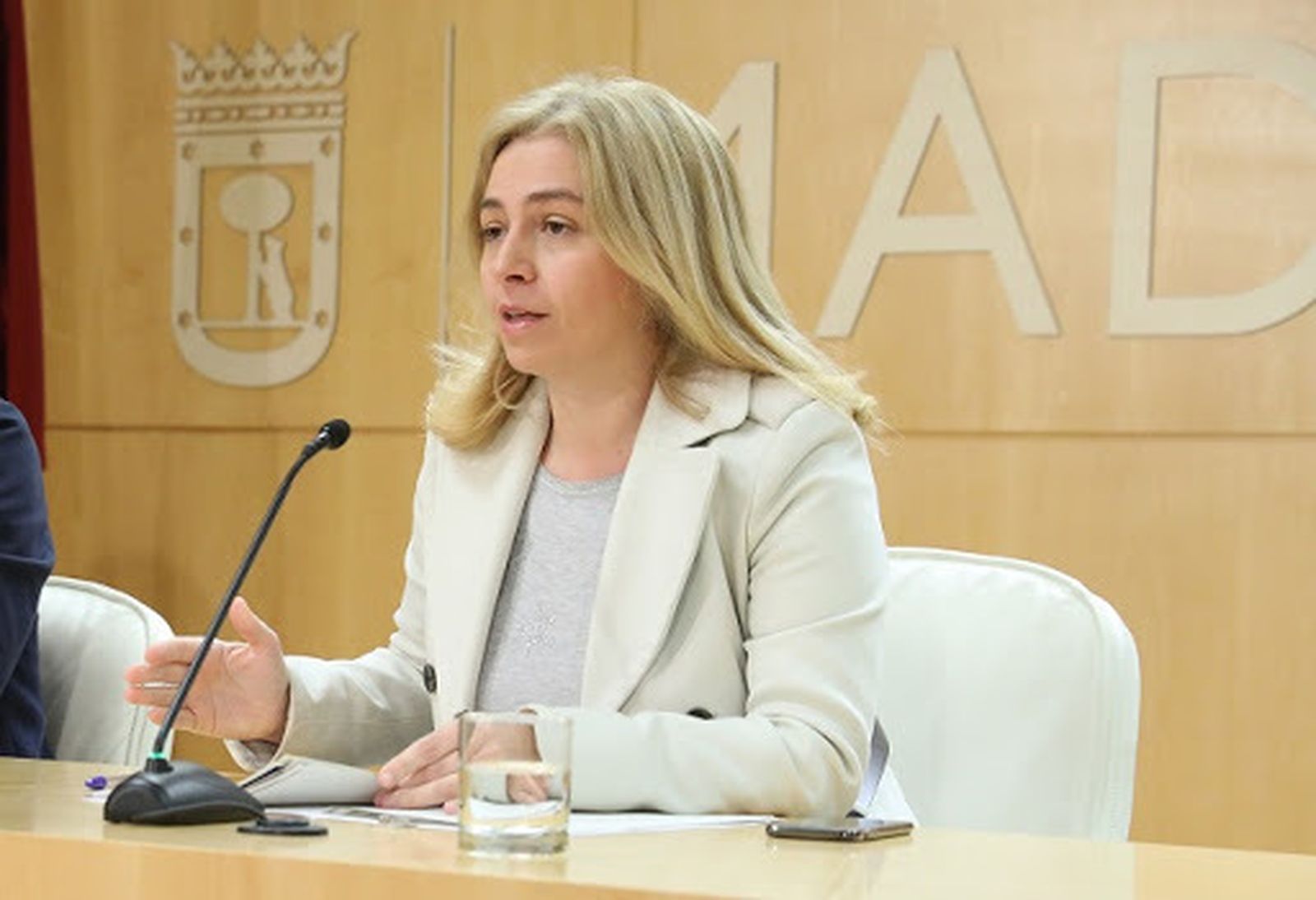 Inmaculada Sanz, delegada de Seguridad y Emergencias del Ayuntamiento de Madrid