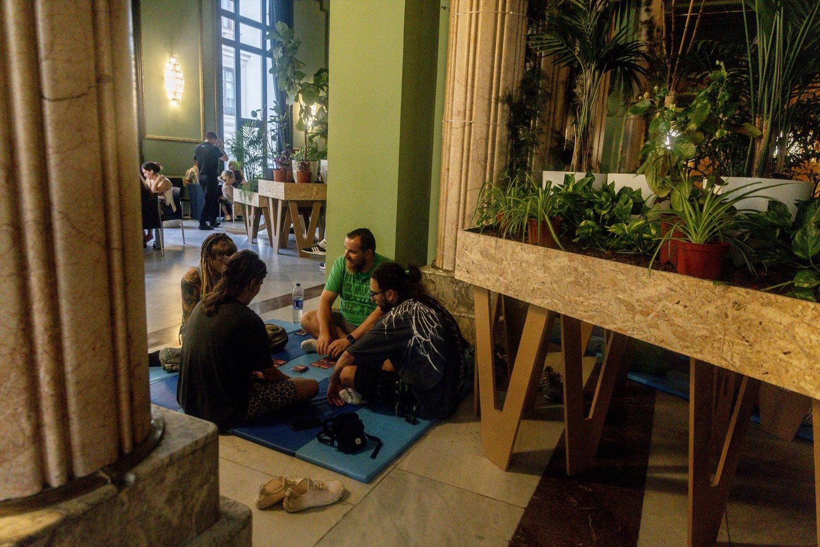 El Salón de Baile del Círculo de Bellas Artes: un refugio climático para huir del calor